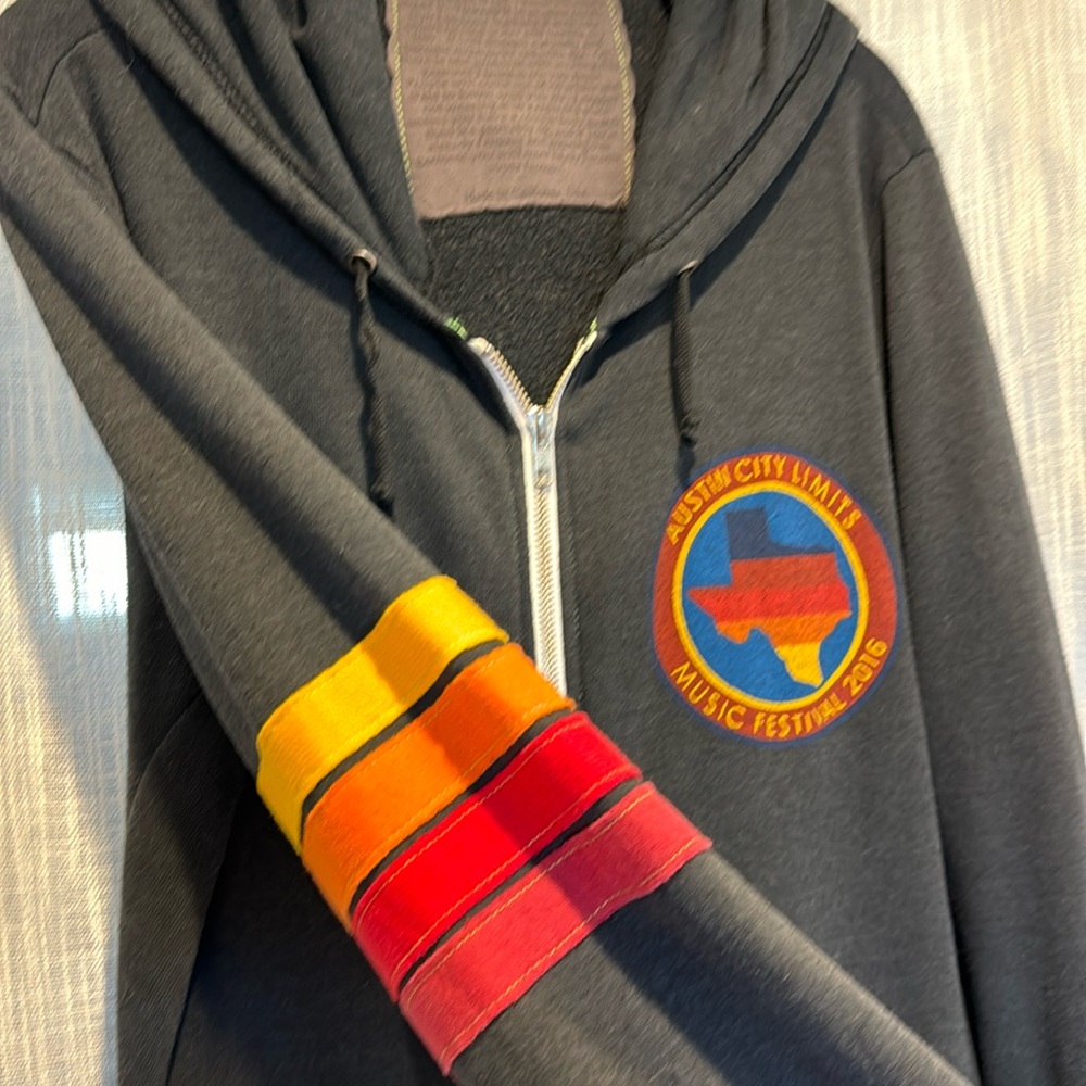 Aviator Nation - ACL special edition arm stripe hoodie - great used condition - Picture 4 of 11
